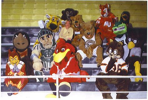 Bunch of mascots
